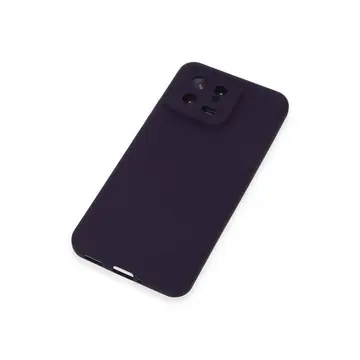 Xiaomi Mi 13 Kılıf Nano İçi Kadife Silikon - Mor