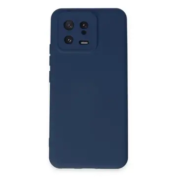 Xiaomi Mi 13 Kılıf Nano İçi Kadife Silikon - Lacivert