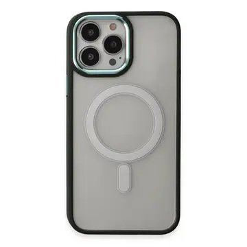 İphone 15 Pro Kılıf Room Magneticsafe Silikon - Köknar Yeşili
