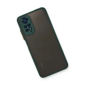 Xiaomi Redmi Note 11 Pro Kılıf Montreal Silikon Kapak - Yeşil