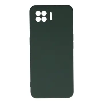 Oppo A73 Kılıf Nano İçi Kadife Silikon - Koyu Yeşil