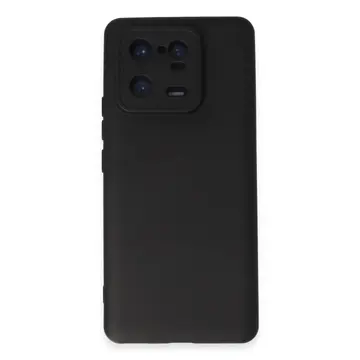 Xiaomi Mi 13 Pro Kılıf Nano İçi Kadife Silikon - Siyah