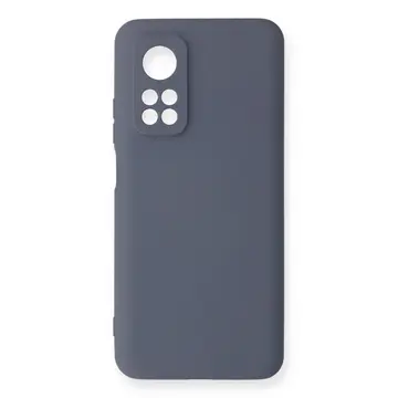 Xiaomi Mi 10t Kılıf Nano İçi Kadife Silikon - Gri