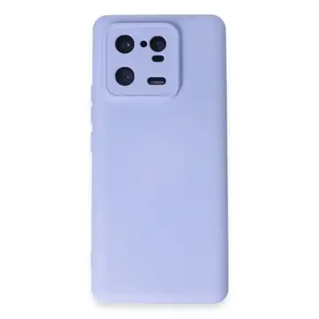 Xiaomi Mi 13 Pro Kılıf Nano İçi Kadife Silikon - Lila