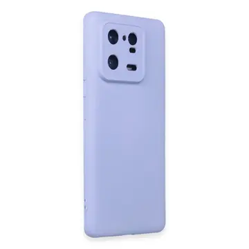 Xiaomi Mi 13 Pro Kılıf Nano İçi Kadife Silikon - Lila