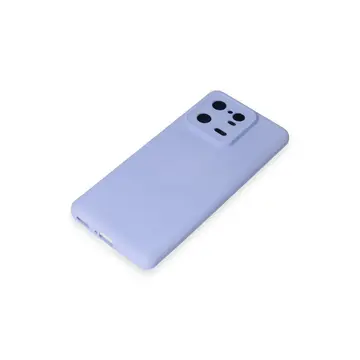 Xiaomi Mi 13 Pro Kılıf Nano İçi Kadife Silikon - Lila