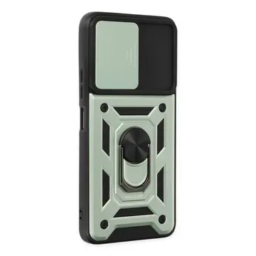 Xiaomi Poco X3 Gt Kılıf Pars Lens Yüzüklü Silikon - Yeşil