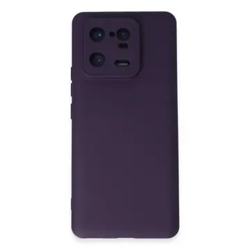 Xiaomi Mi 13 Pro Kılıf Nano İçi Kadife Silikon - Mor