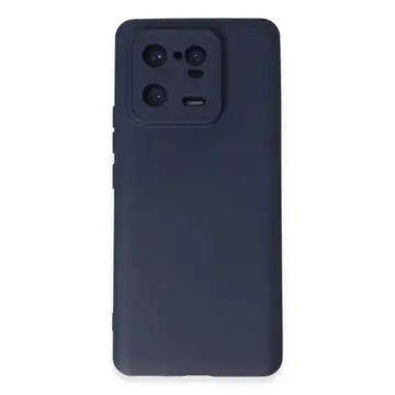 Xiaomi Mi 13 Pro Kılıf Nano İçi Kadife Silikon - Lacivert