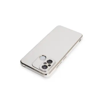 Xiaomi Redmi 12c Kılıf Volet Silikon - Beyaz