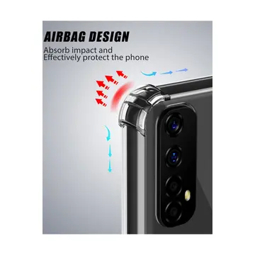 Realme 7 Kılıf Olex Tpu Silikon - Şeffaf