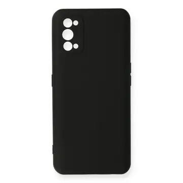 Realme 7 Pro Kılıf Nano İçi Kadife Silikon - Siyah