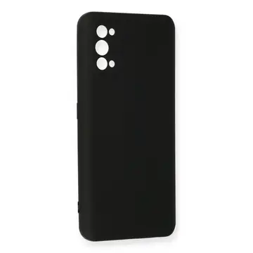 Realme 7 Pro Kılıf Nano İçi Kadife Silikon - Siyah