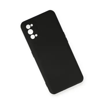 Realme 7 Pro Kılıf Nano İçi Kadife Silikon - Siyah