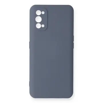 Realme 7 Pro Kılıf Nano İçi Kadife Silikon - Gri
