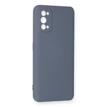 Realme 7 Pro Kılıf Nano İçi Kadife Silikon - Gri