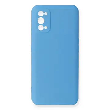 Realme 7 Pro Kılıf Nano İçi Kadife Silikon - Mavi