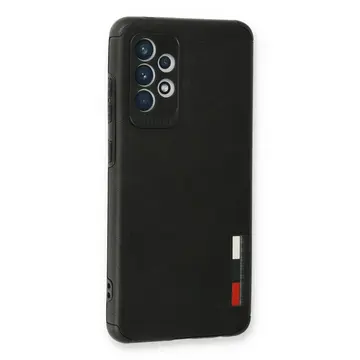 Samsung Galaxy A73 5g Kılıf Loop Deri Silikon - Siyah