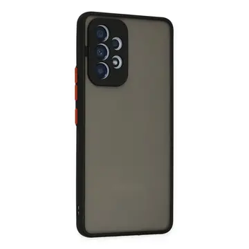 Samsung Galaxy A73 5g Kılıf Montreal Silikon Kapak - Siyah