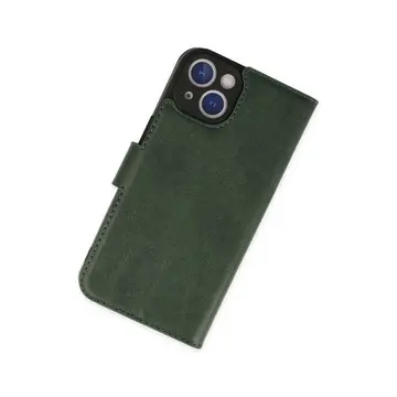 İphone 14 Plus Kılıf Trend S Plus Kapaklı Kılıf - Yeşil