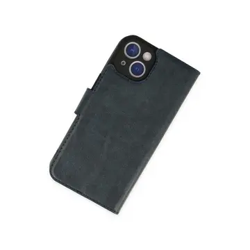 İphone 14 Plus Kılıf Trend S Plus Kapaklı Kılıf - Lacivert