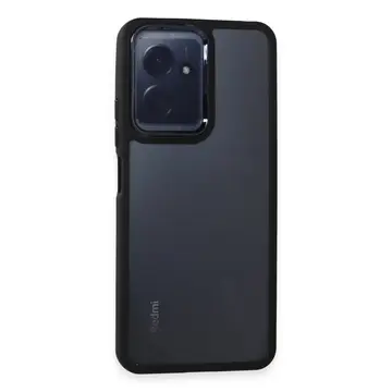 Xiaomi Redmi Note 12 4g Kılıf Dora Kapak - Siyah