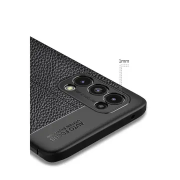 Oppo Reno 5 Pro Kılıf Auto Focus Kapak - Siyah