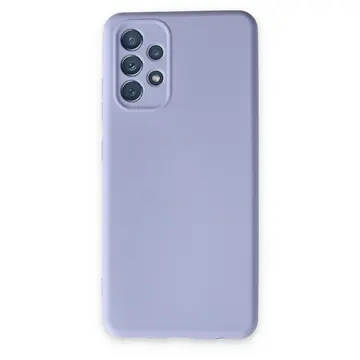 Samsung Galaxy A13 4g Kılıf Nano İçi Kadife Silikon - Lila