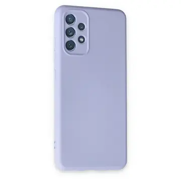 Samsung Galaxy A13 4g Kılıf Nano İçi Kadife Silikon - Lila