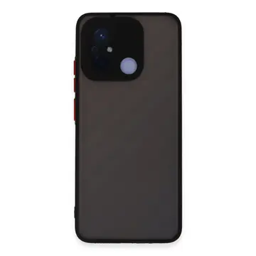 Xiaomi Redmi 12c Kılıf Montreal Silikon Kapak - Siyah