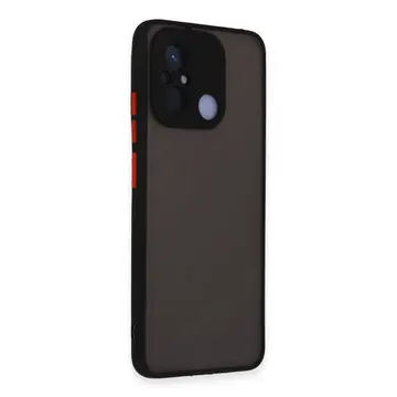 Xiaomi Redmi 12c Kılıf Montreal Silikon Kapak - Siyah