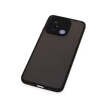 Xiaomi Redmi 12c Kılıf Montreal Silikon Kapak - Siyah