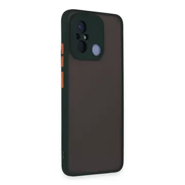Xiaomi Redmi 12c Kılıf Montreal Silikon Kapak - Yeşil