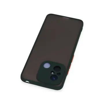 Xiaomi Redmi 12c Kılıf Montreal Silikon Kapak - Yeşil