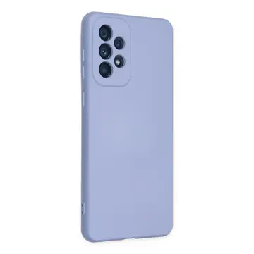 Samsung Galaxy A23 4g Kılıf Nano İçi Kadife Silikon - Lila