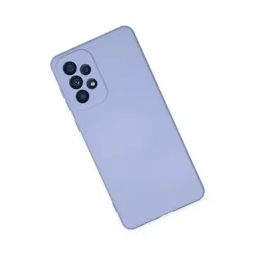 Samsung Galaxy A23 4g Kılıf Nano İçi Kadife Silikon - Lila