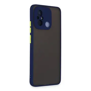Xiaomi Redmi 12c Kılıf Montreal Silikon Kapak - Lacivert