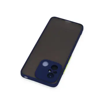 Xiaomi Redmi 12c Kılıf Montreal Silikon Kapak - Lacivert