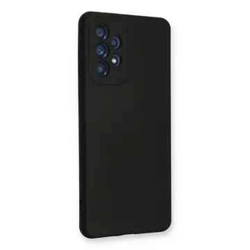 Samsung Galaxy A33 5g Kılıf Nano İçi Kadife Silikon - Siyah