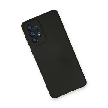 Samsung Galaxy A33 5g Kılıf Nano İçi Kadife Silikon - Siyah