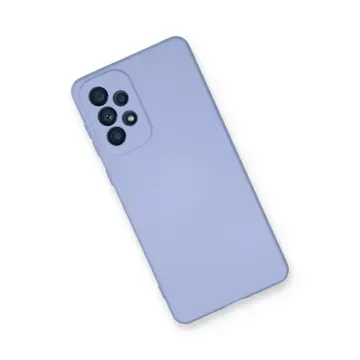 Samsung Galaxy A53 5g Kılıf Nano İçi Kadife Silikon - Lila