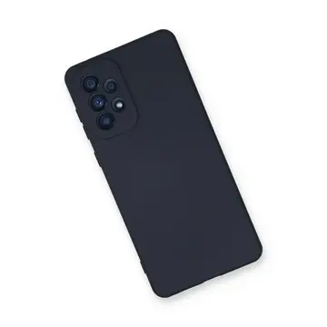 Samsung Galaxy A53 5g Kılıf Nano İçi Kadife Silikon - Lacivert
