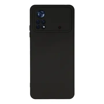 Xiaomi Poco X4 Pro 5g Kılıf Nano İçi Kadife Silikon - Siyah