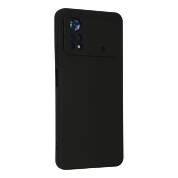 Xiaomi Poco X4 Pro 5g Kılıf Nano İçi Kadife Silikon - Siyah