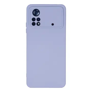 Xiaomi Poco X4 Pro 5g Kılıf Nano İçi Kadife Silikon - Lila