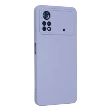 Xiaomi Poco X4 Pro 5g Kılıf Nano İçi Kadife Silikon - Lila