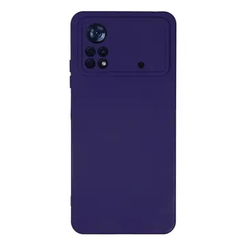Xiaomi Poco X4 Pro 5g Kılıf Nano İçi Kadife Silikon - Mor