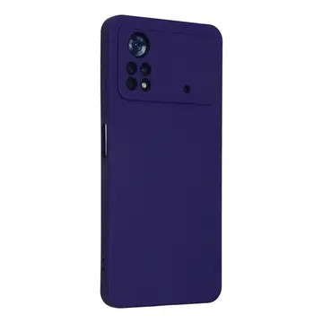 Xiaomi Poco X4 Pro 5g Kılıf Nano İçi Kadife Silikon - Mor