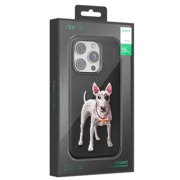 Venco  İphone 16 Pro Perma Desenli Kapak - Kahverengi