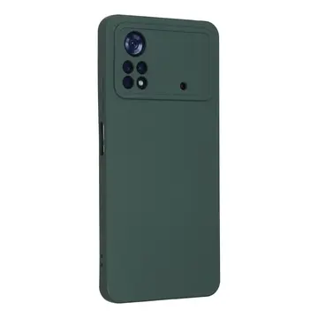 Xiaomi Poco X4 Pro 5g Kılıf Nano İçi Kadife Silikon - Koyu Yeşil